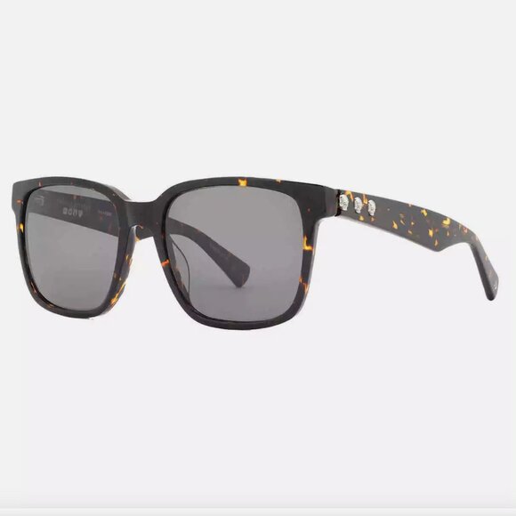 John Varvatos Polarized Grey Square Men's Sunglasses